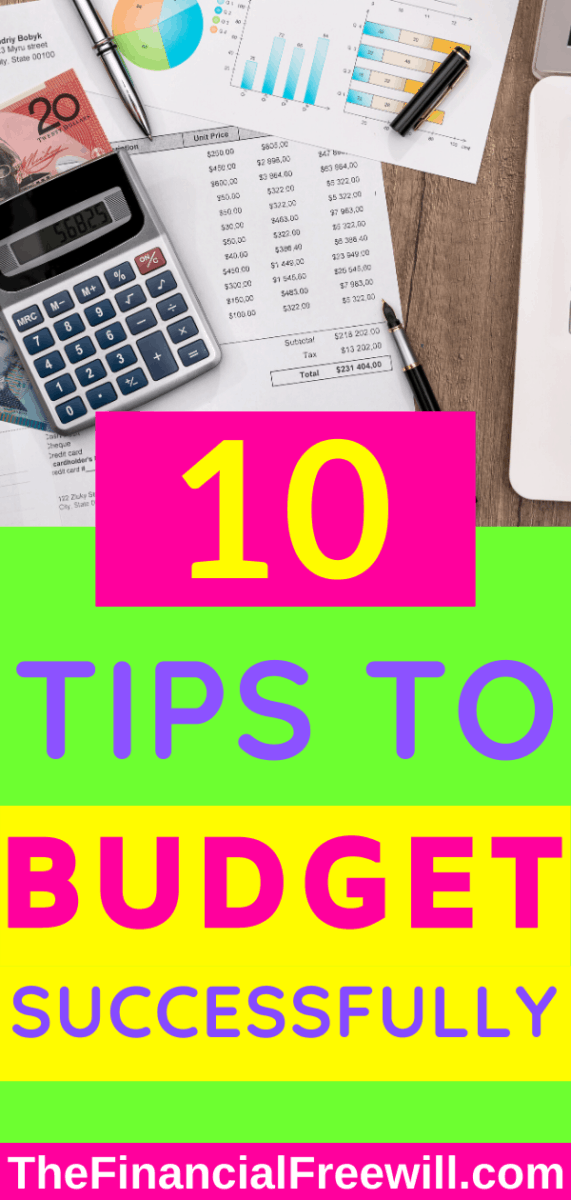 10 Budgeting Tips Pinterest Pin