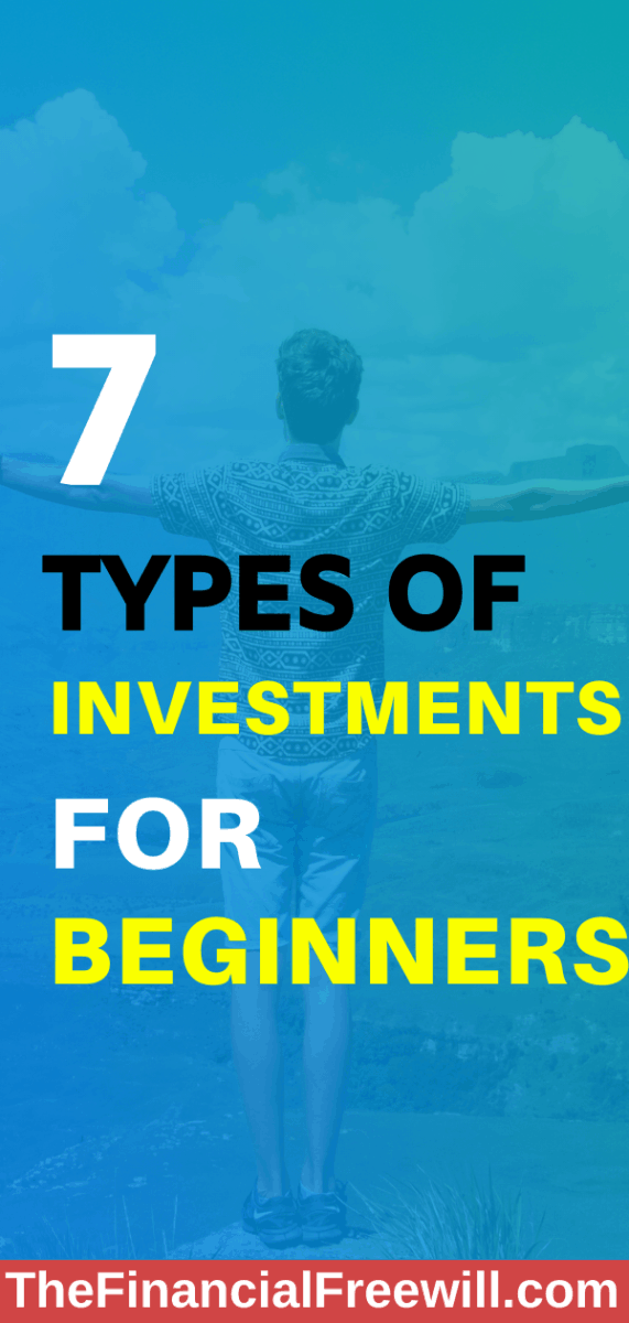 7 Types Of Investments For Beginners - Pinterest Pin 2