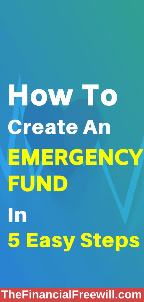 How To Create An Emergency Fund - Pinterest Pin 2